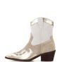 DWRS Bari Western Boot Offwhite Beige