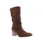 Gabor 95.894.41 Cognac Suede plooi laars