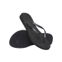Havaianas Slim Gloss Black/Silver/Black