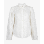 Aaiko lien beads blouses les blancs