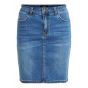 Object objwin new denim skirt noos med blue denim