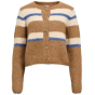Object objgalia l/s re knit cardigan noos tannin