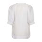 Copenhagen Muse CMmolly shirt deep v-neck b. white