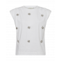 Copenhagen Muse CMmuse tee shoulders pads b. white