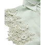 Copenhagen muse cmmolly shirt boxy lace green tint