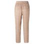 Yaya printed woven jogger trousers pale peach des