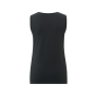 YAYA Round V-neck singlet pirate black