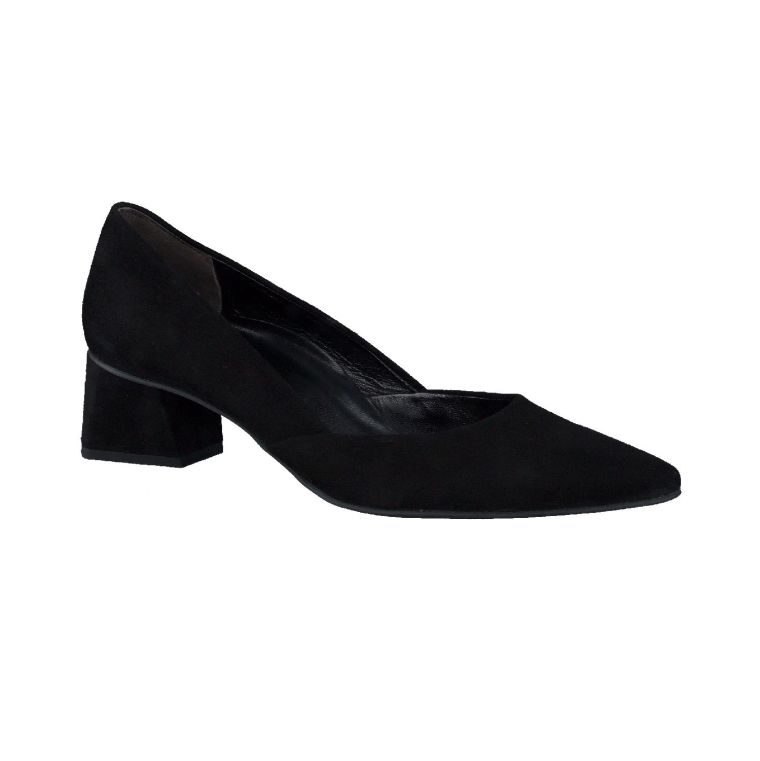 Paul Green Pump Samtziege Black