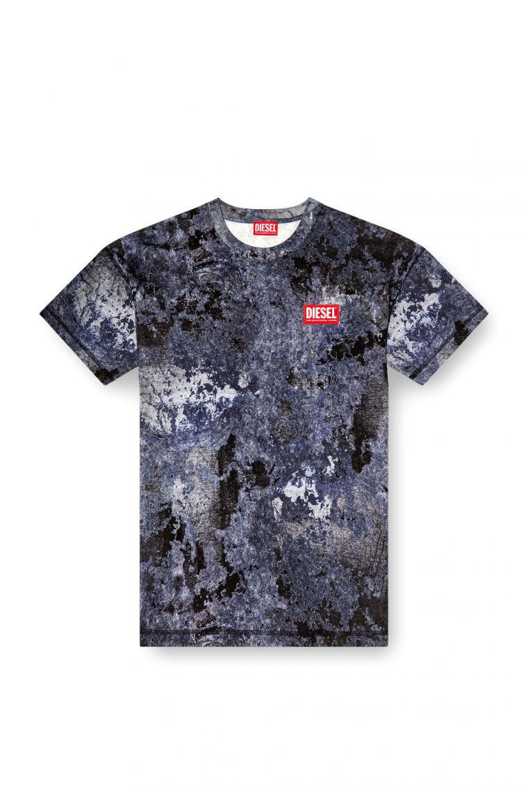 Diesel  t-boxt-r12 tshirt antracite