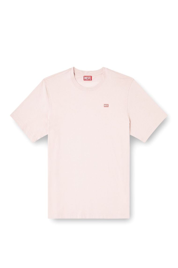 Diesel t-adjust-v10 t-shirt licht roze