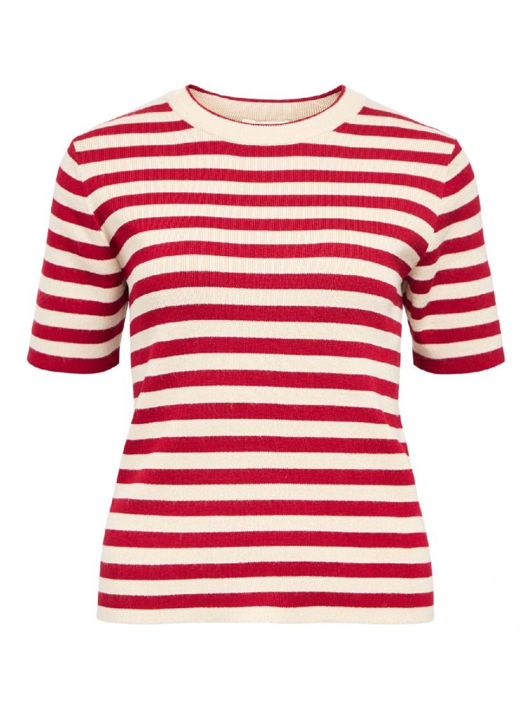 Object objester ss new knit pullover stripe karand
