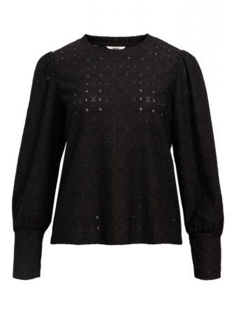 Object objlaila l/s re top noos black