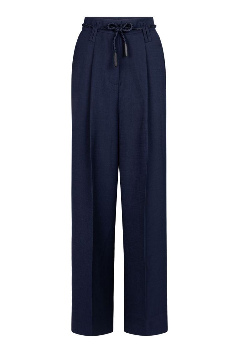 Aaiko hailey pes trouser dark navy