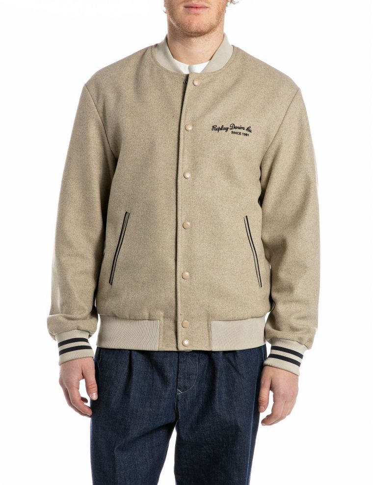 Replay giubbino jacket sand