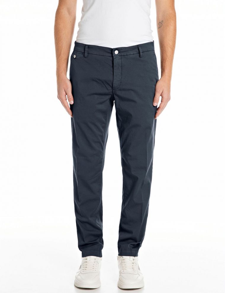 Replay benni hyperchino x-lite plus pants blue