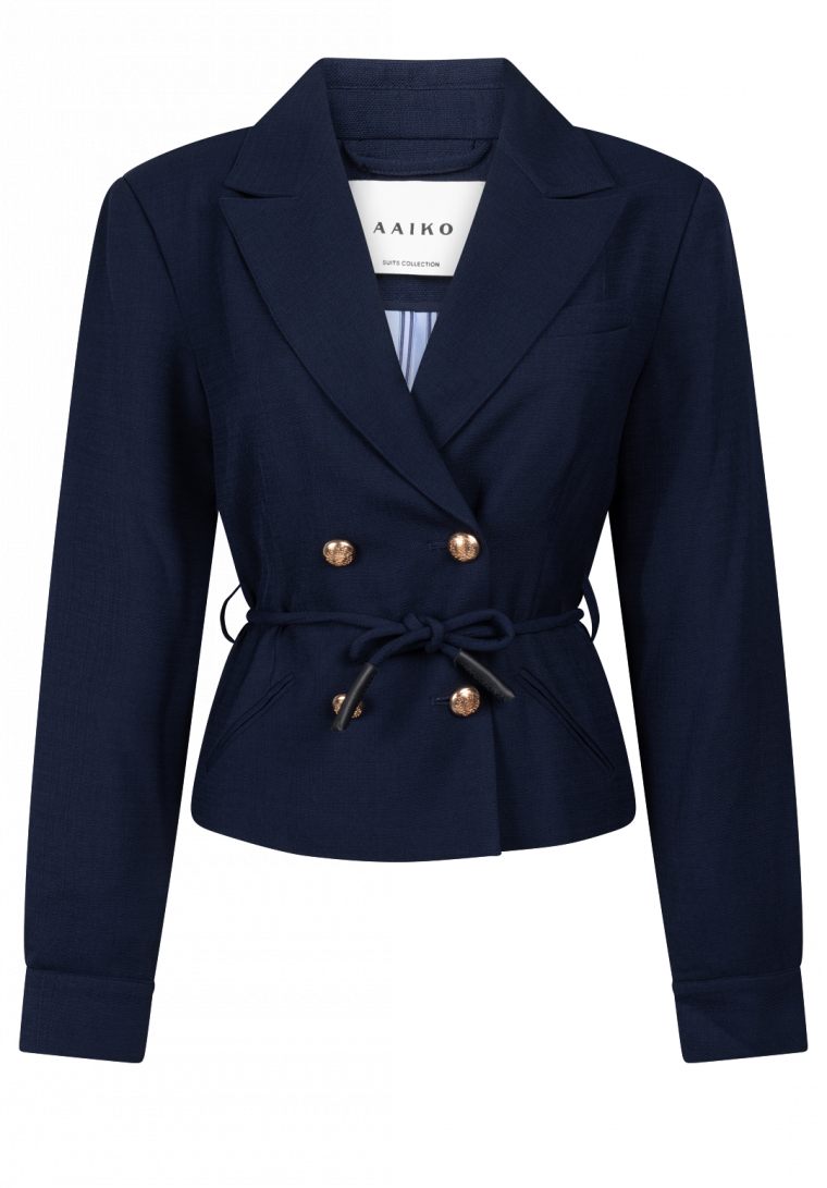 Aaiko mika pes jacket dark navy