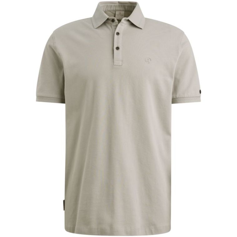 Cast Iron Short sleeve polo slim fit fine pi Belga
