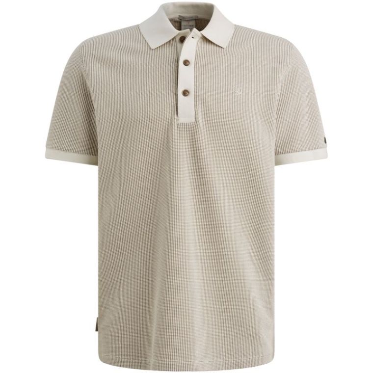 Cast Iron Short sleeve r-neck regular fit tw White