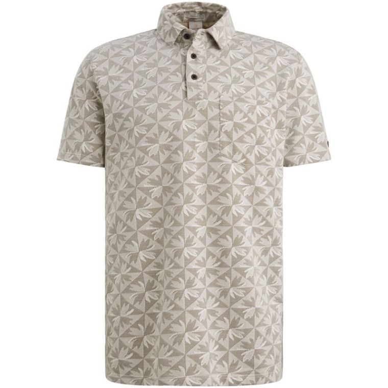 Cast Iron Short sleeve r-neck regular fit ja White