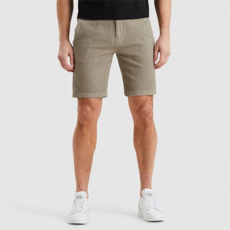 Cast iron chino short structure elephant skin