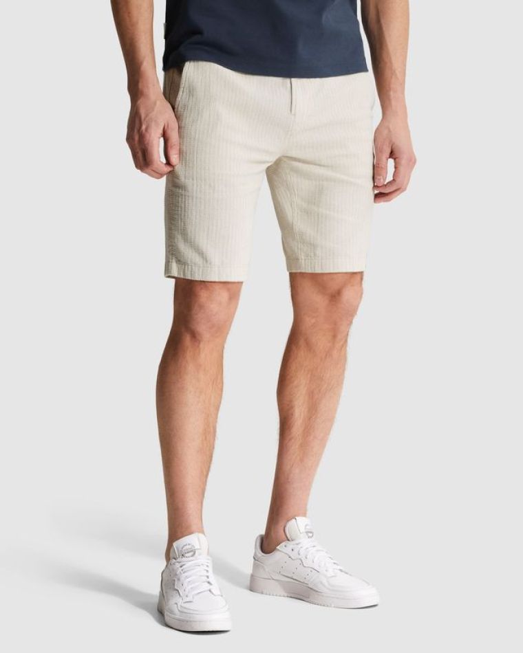 Cast Iron CHINO SHORTS STRUCTURE Silver Birch