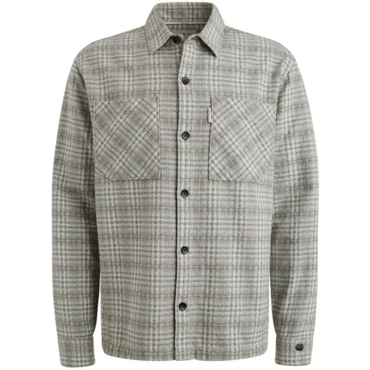 Cast Iron LONG SLEEVE SHIRT Dobby yarn dyed Drizzl