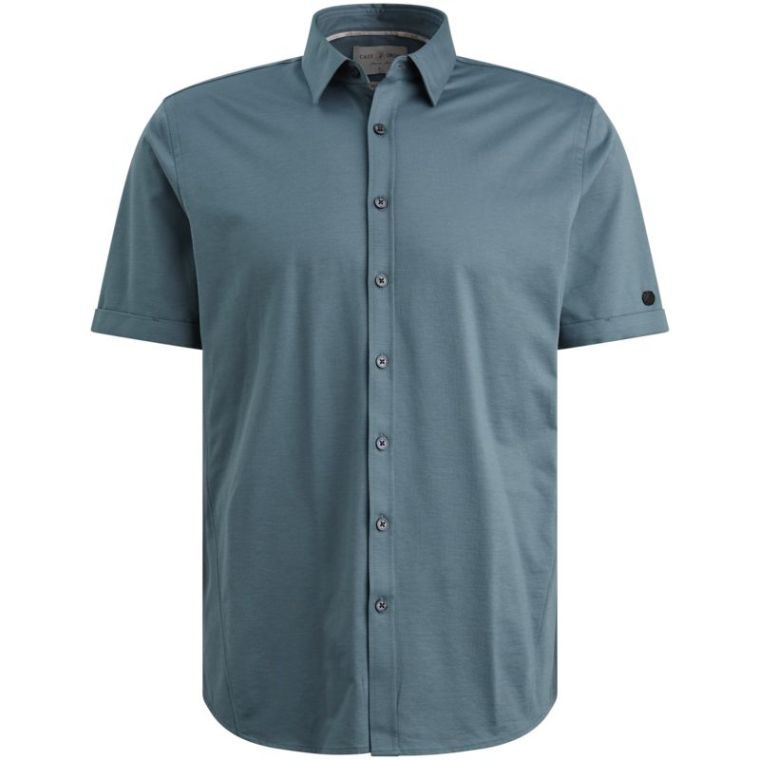 Cast Iron Long sleeve shirt Chambray Bleached Indi