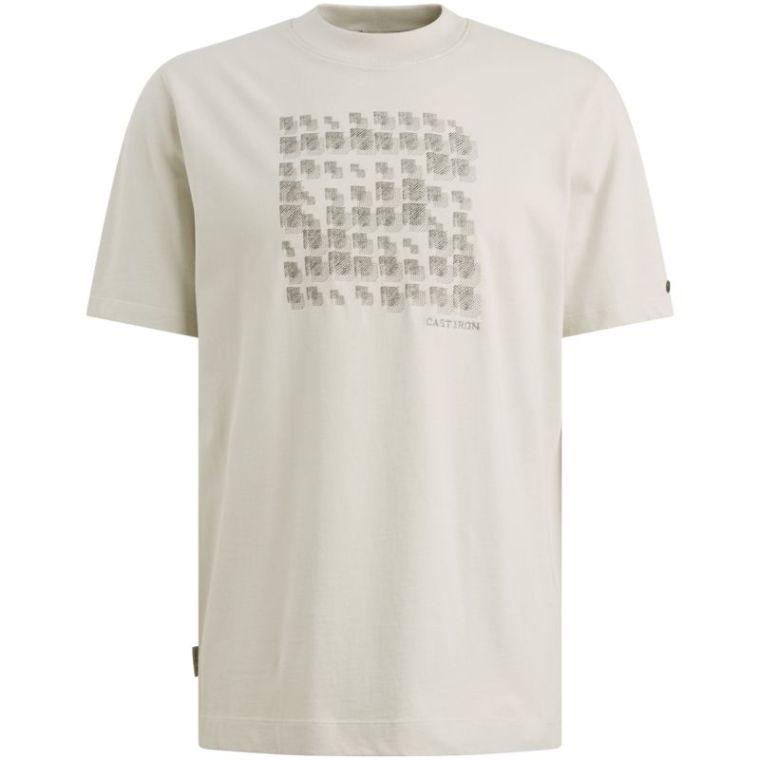 Cast Iron Short sleeve r-neck regular fit si Vapor