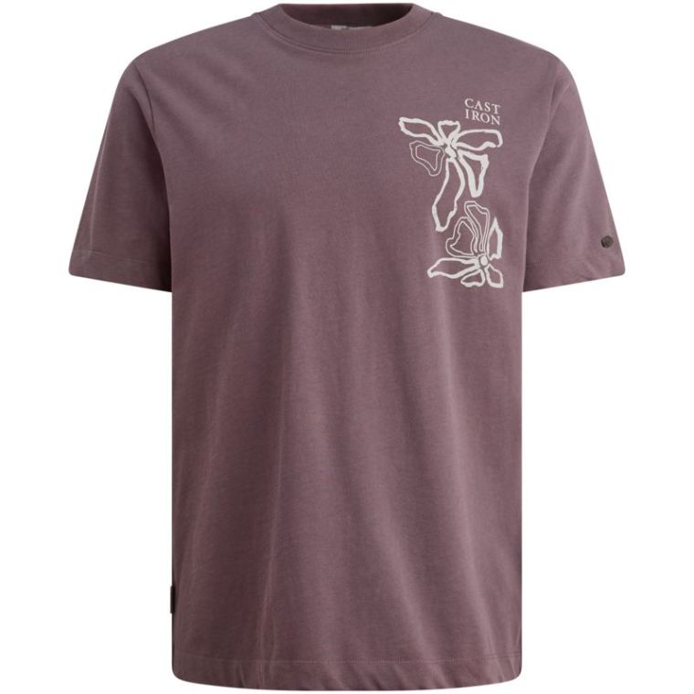 Cast Iron Short sleeve r-neck regular fit si Ephem