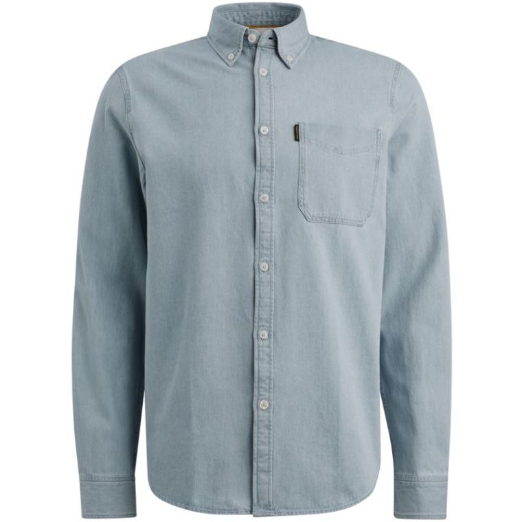 PME-Legend LONG SLEEVE SHIRT Light Weight Ble Blea