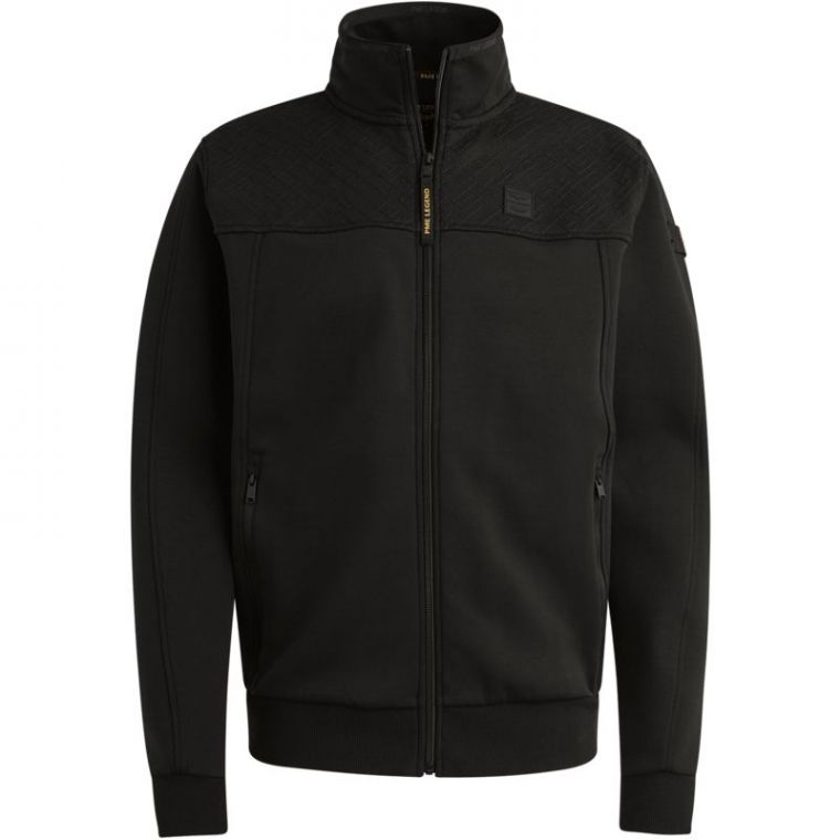 PME-Legend Zip jacket interlock Black