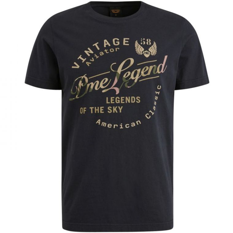 PME Legend s/s r-neck single jersey play salute