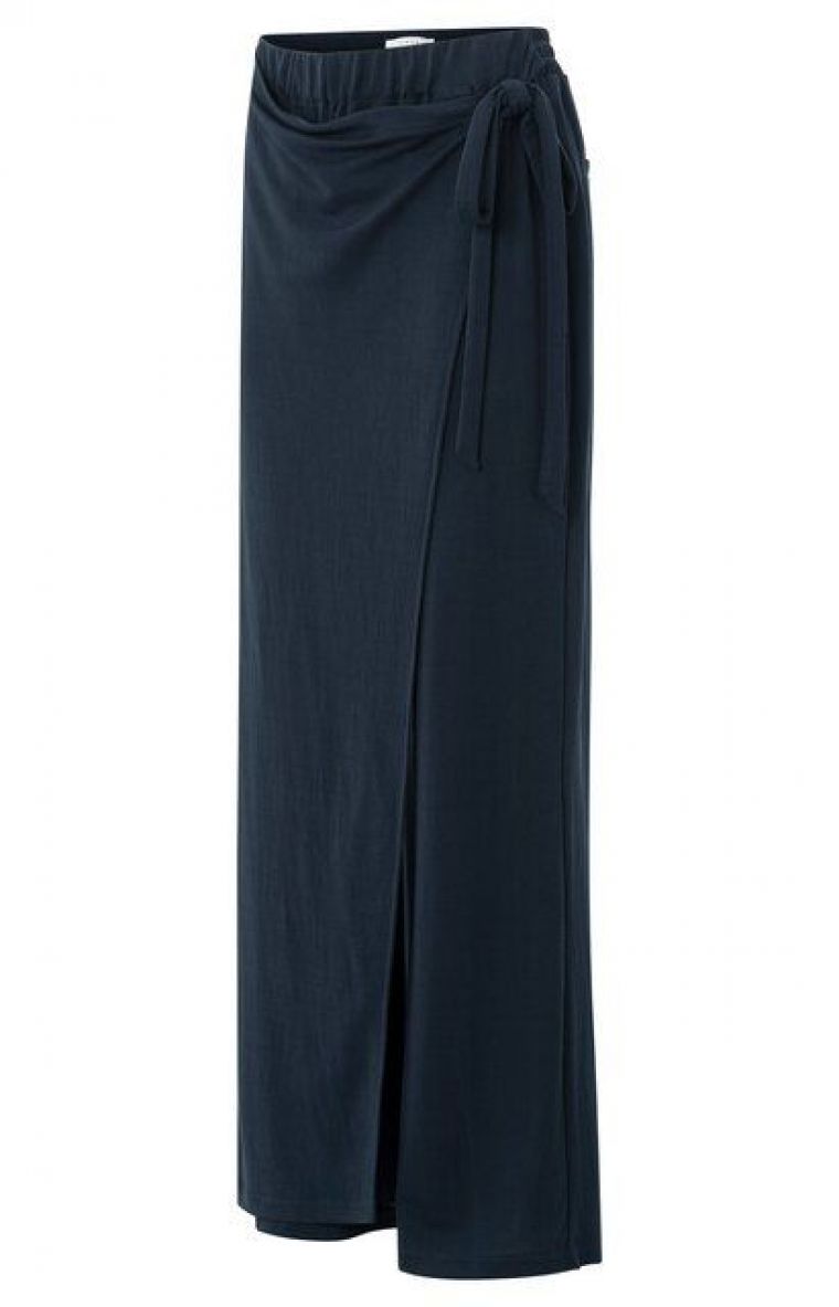 YAYA Jersey broek met overslagrok total eclipse bl