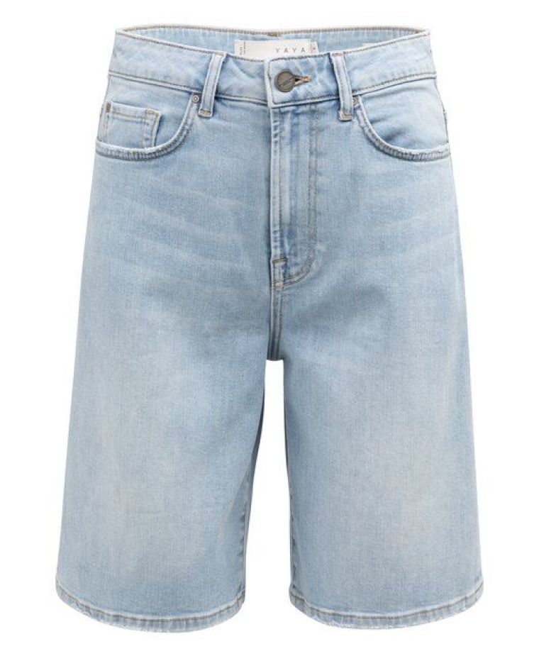 YAYA Denim bermuda short light blue denim