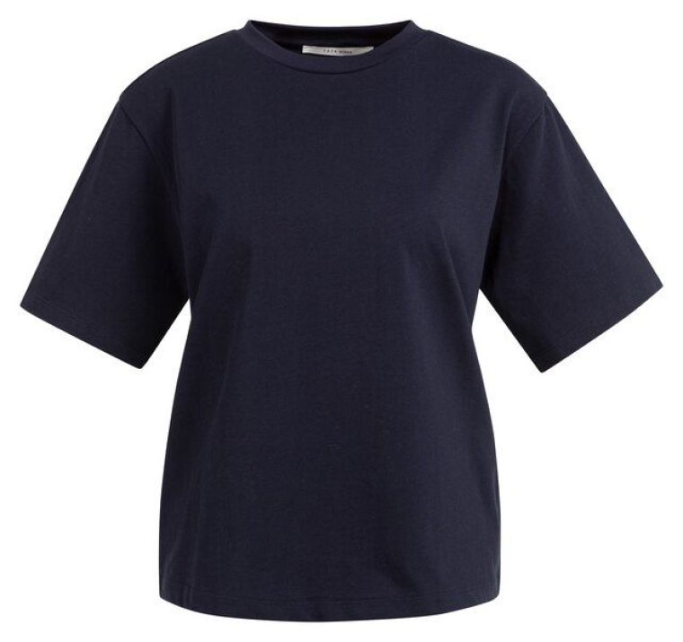 YAYA Boyfriend T-shirt met print pure white dessin