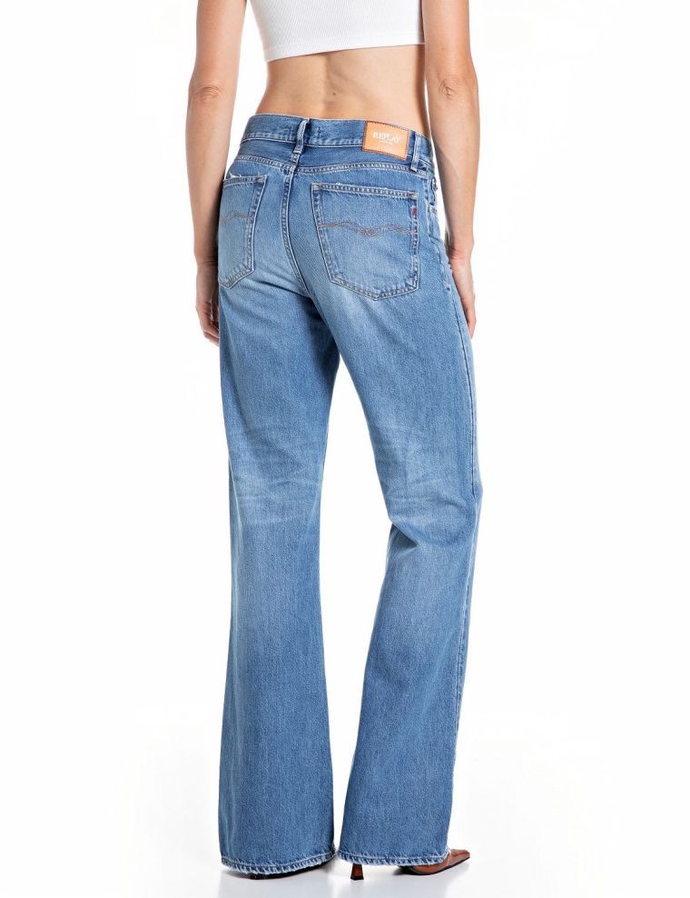 Replay pants wb508 802 183 medium blauw