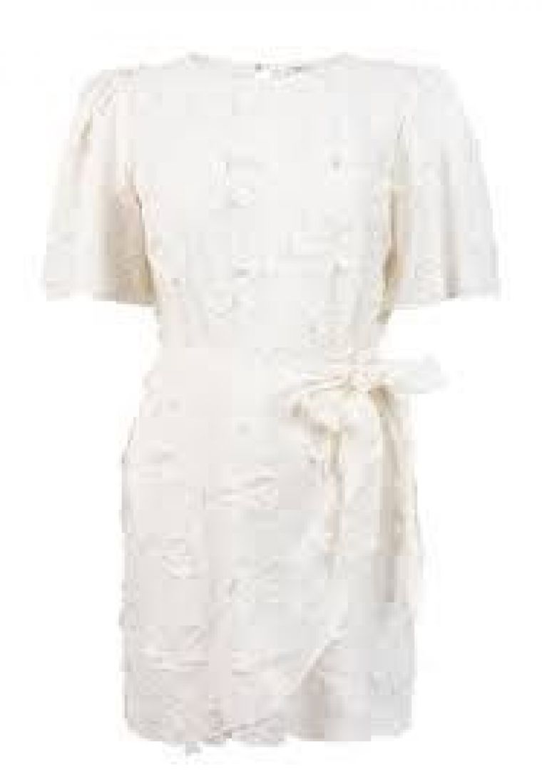 Aaiko celina embroidery dress lesblancs