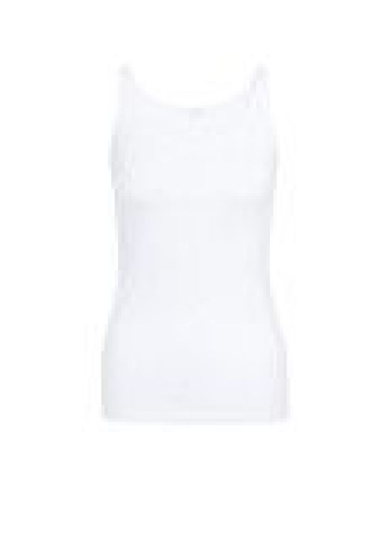 YAYA Basic singlet pure white
