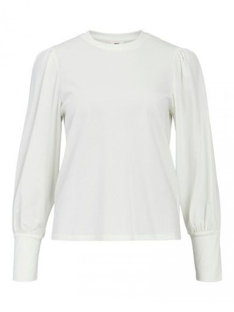 Object objcaroline l/s top noos cloud dancer