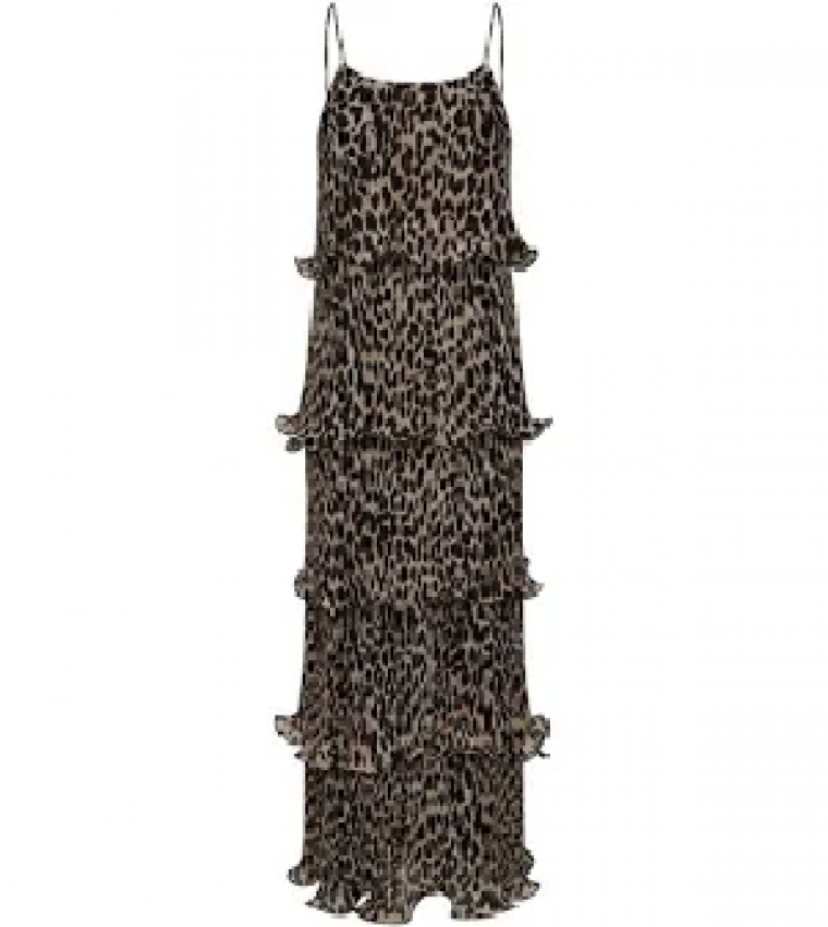 Copenhagen Muse CMkira dress 5 layers plisse black