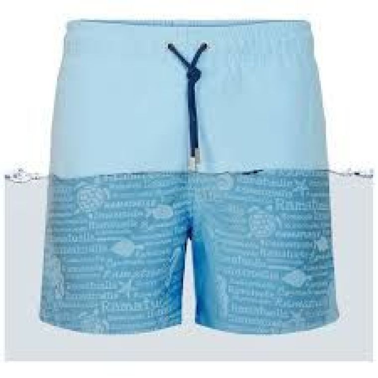Ramatuelle magic print 2 swim short celeste