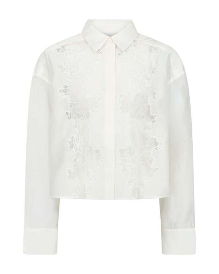 Copenhagen muse cmmolly shirt lace boxy jet stream