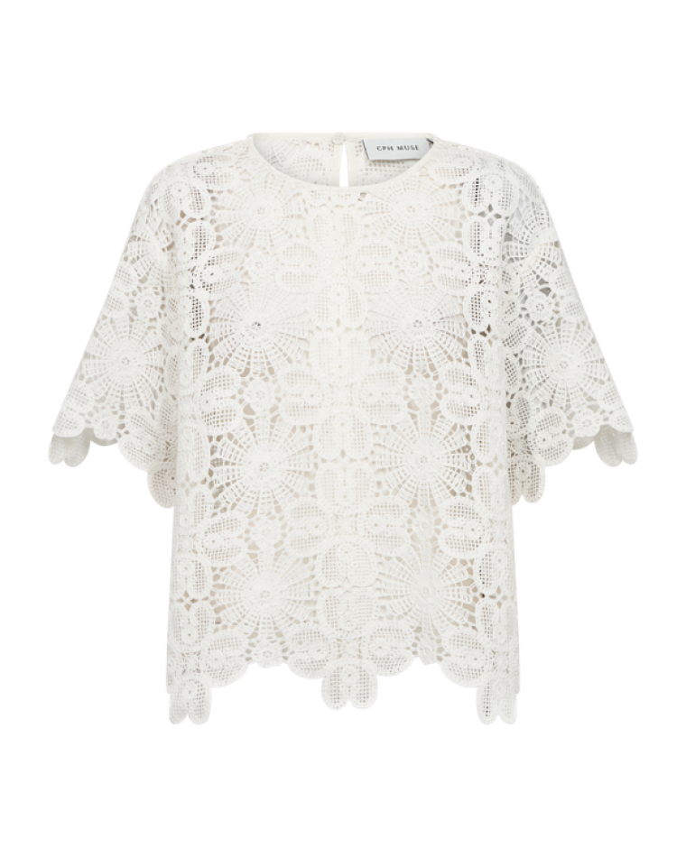 Copenhagen muse cmvilja blouse boxy fit jet stream