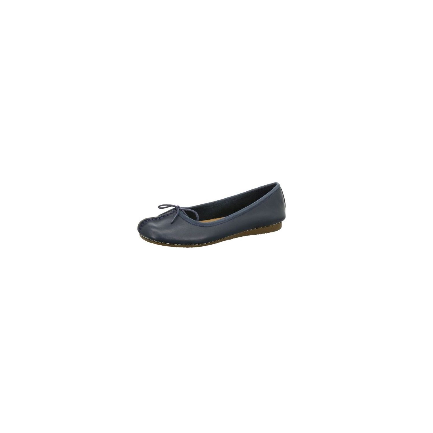 Clarks Freckle leder Blauw/Grijs