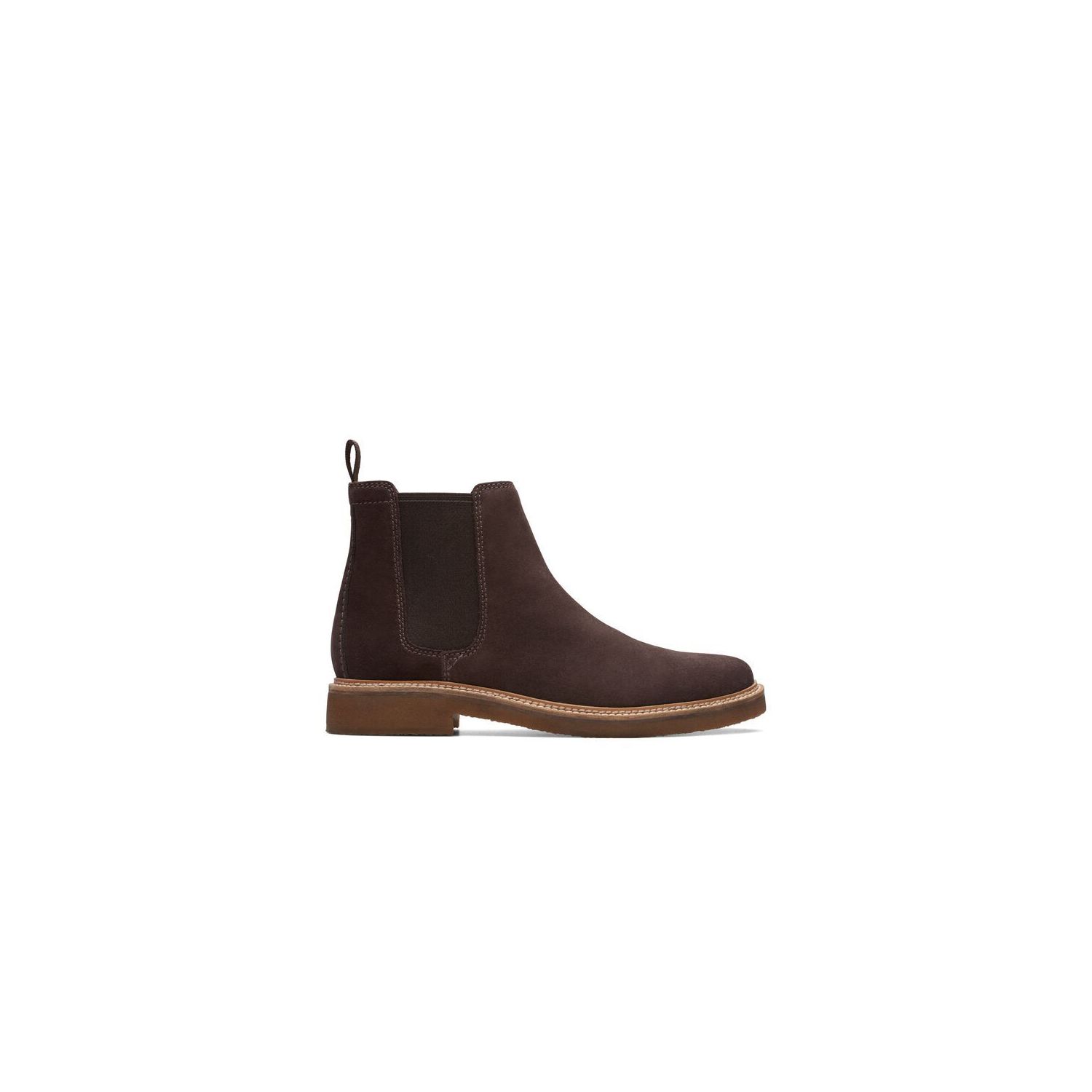 Clarks Clarkdale Easy Dark Brown Suede