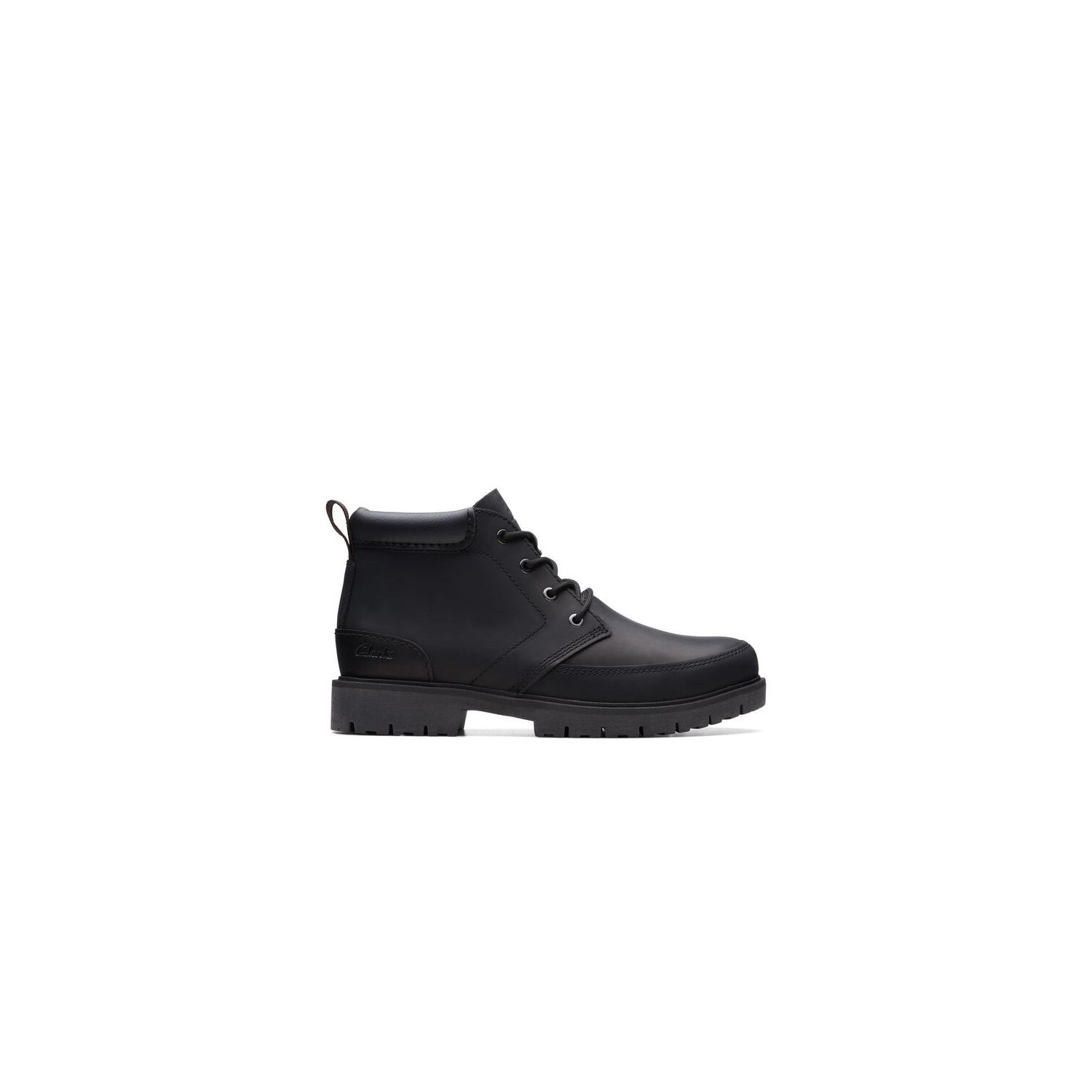 Clarks Rossdale Mid Black Leder