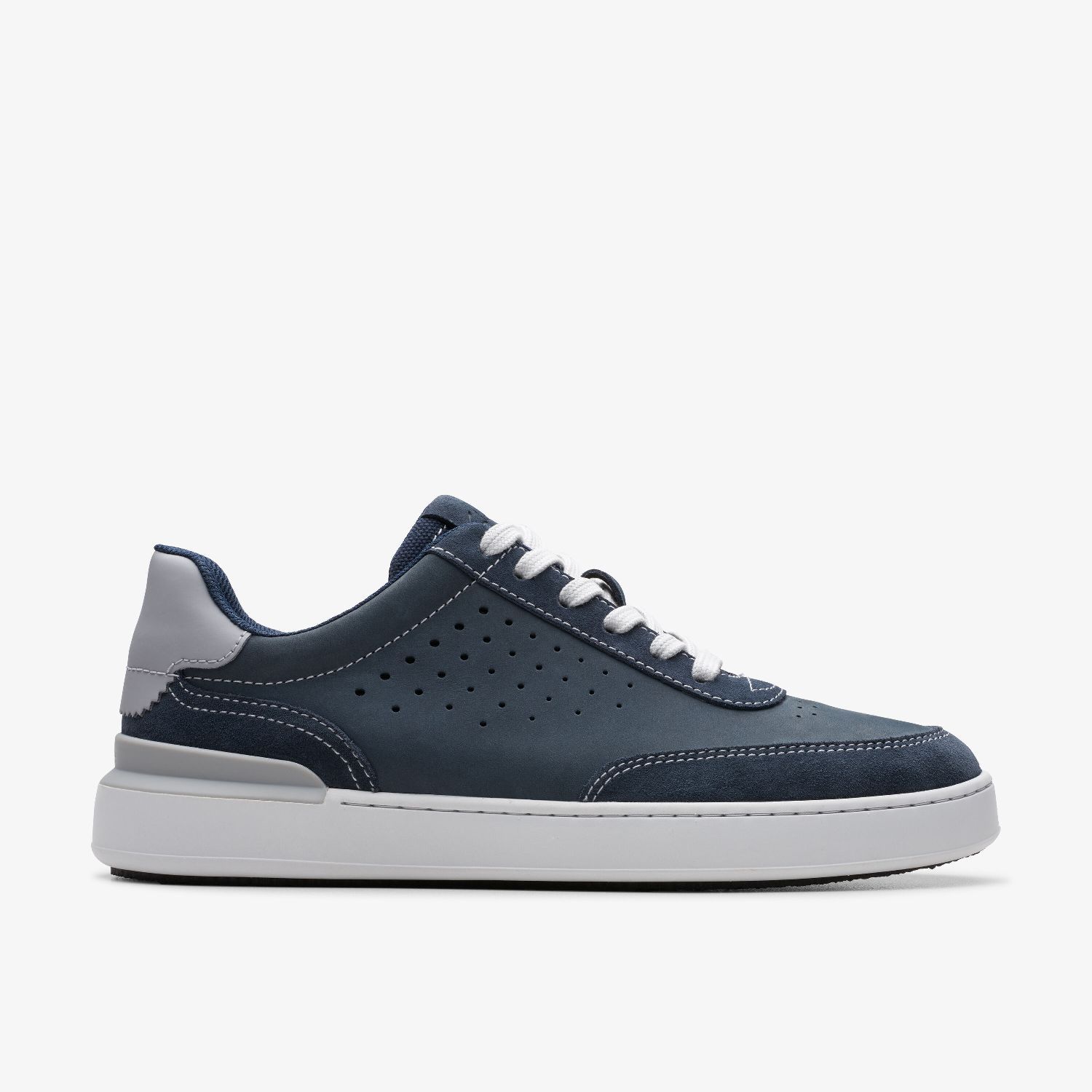 Clarks Courtlite Run Navy Nubuck