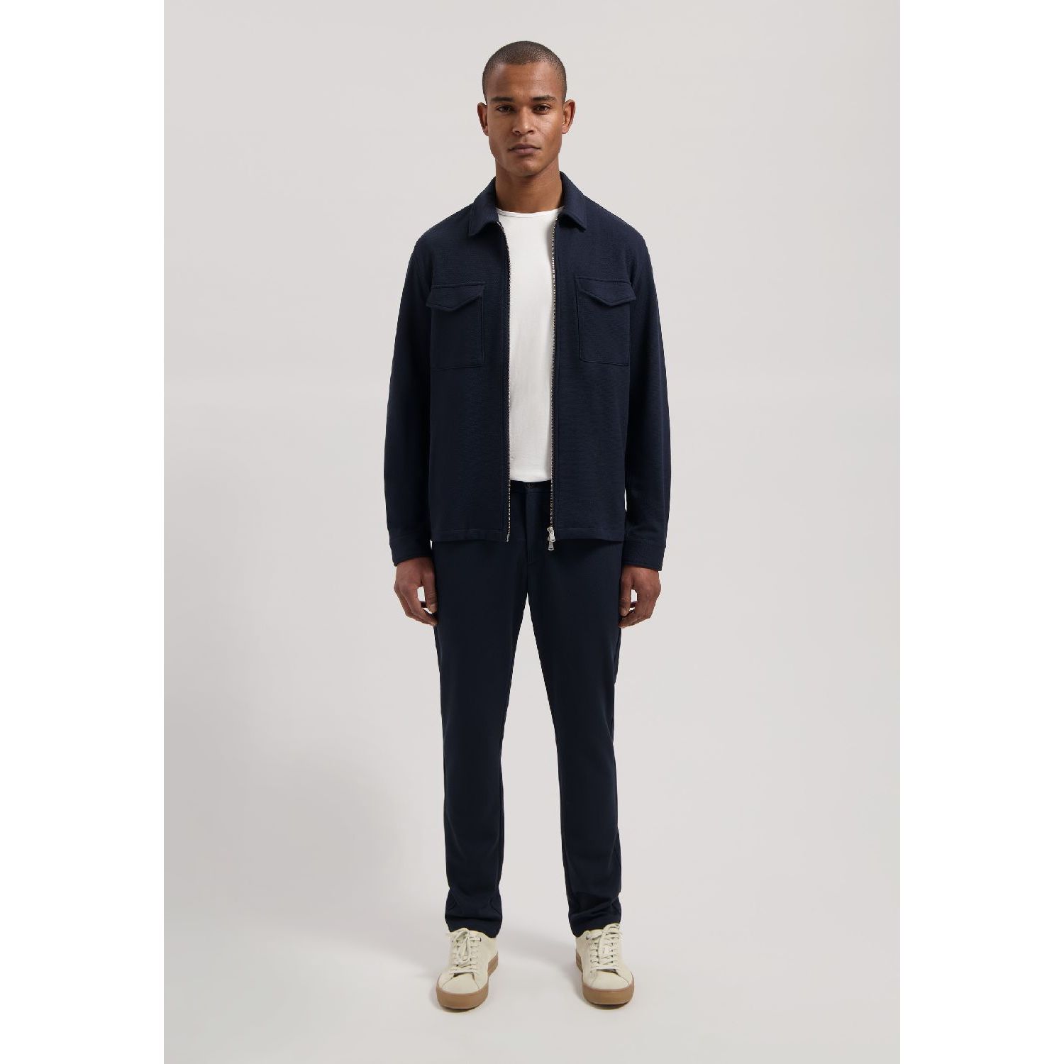 Dstrezzed pike overshirt dk navy