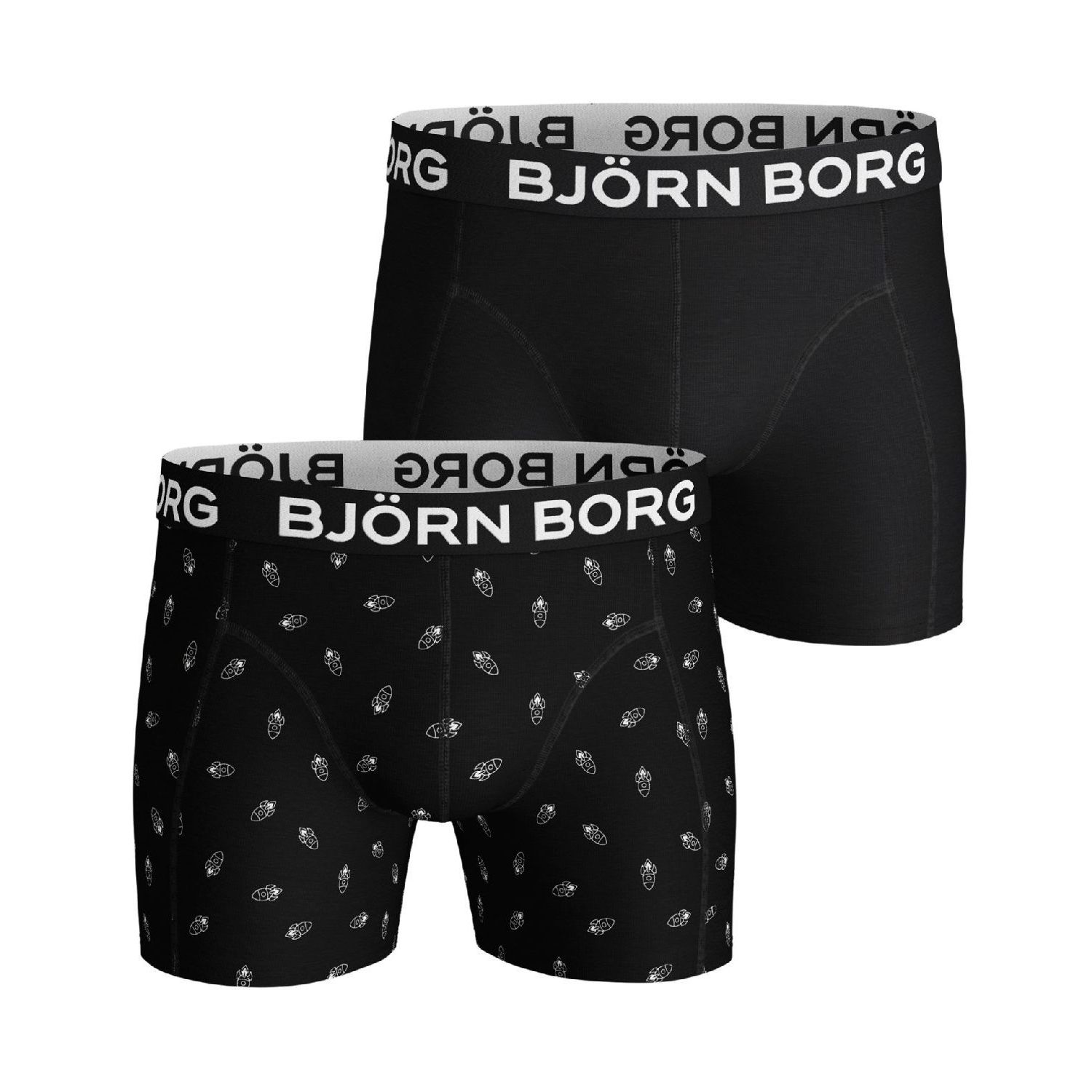 Bjorn borg shorts sammy bb rocket 2p black beauty