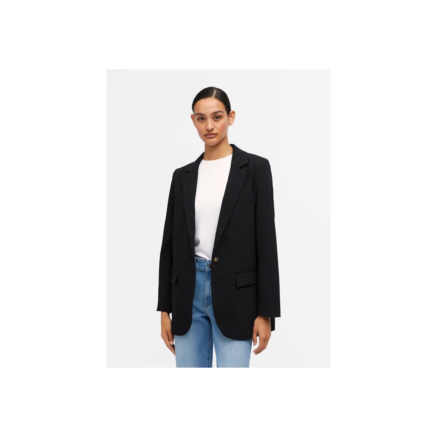 Object objsigrid l/s blazer black